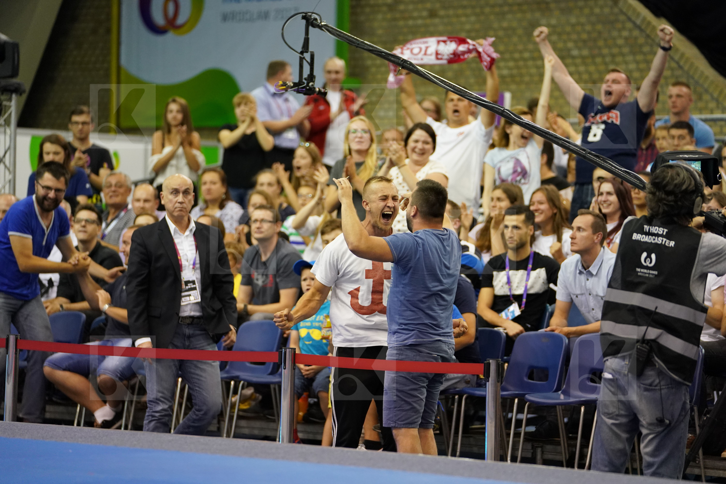 happy Poland supporter